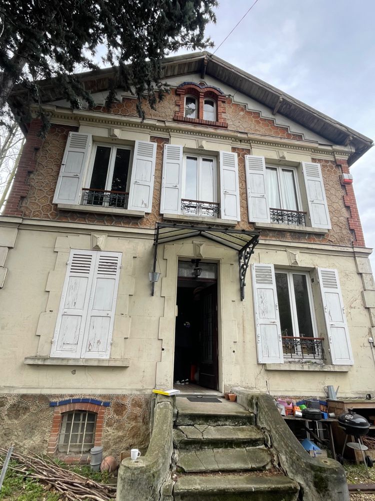 Avant travaux Façade principale rouge