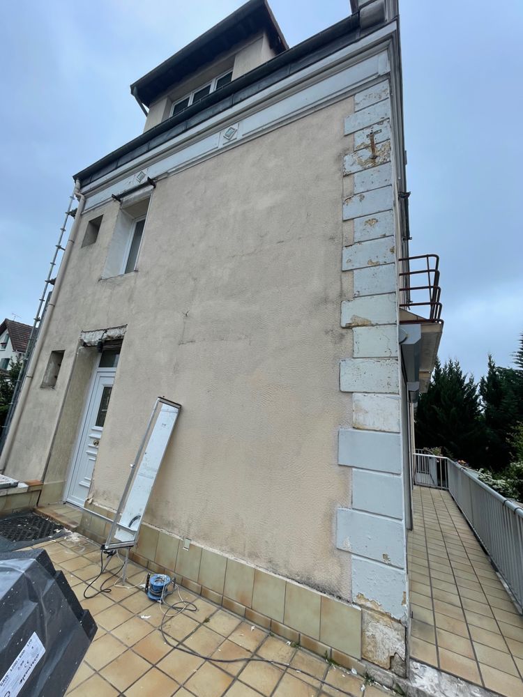 Avant travaux Façade grise - rénovation complète